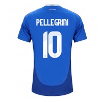 Italien Lorenzo Pellegrini #10 Fußballbekleidung Heimtrikot EM 2024 Kurzarm